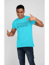 Round Neck T-shirt Sky Blue - Fitaiim