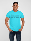 Round Neck T-shirt Sky Blue - Fitaiim
