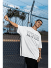 Oversized Men T-Shirt White - Fitaiim