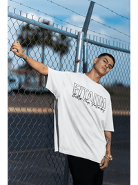 Oversized Men T-Shirt White - Fitaiim