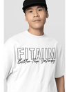 Supima Men T-shirt White - Fitaiim