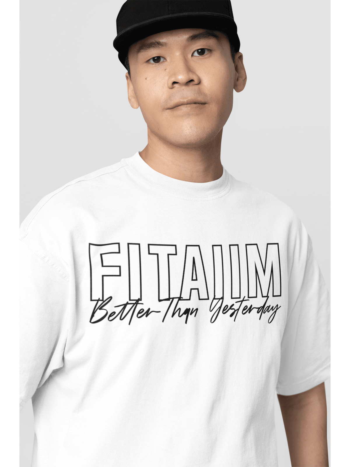 Supima Men T-shirt White - Fitaiim