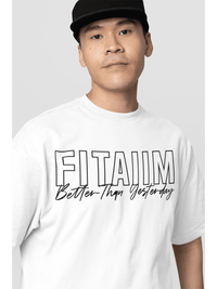 Supima Men T-shirt White - Fitaiim