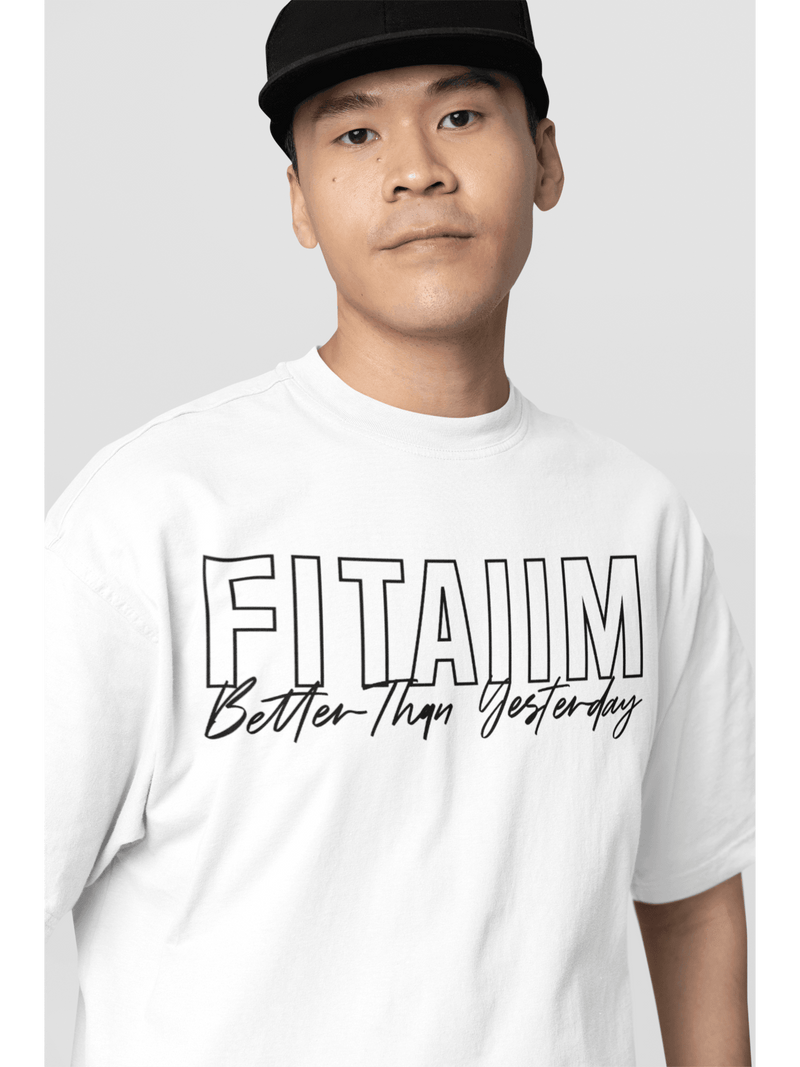 Supima Men T-shirt White - Fitaiim