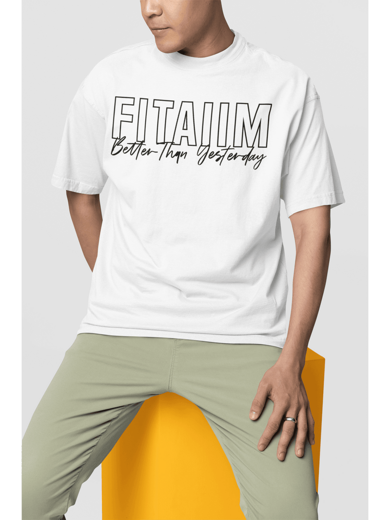 Supima Men T-shirt White - Fitaiim