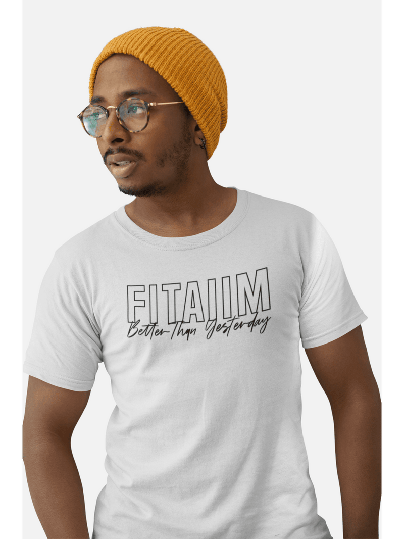 Round Neck T-shirt White - Fitaiim