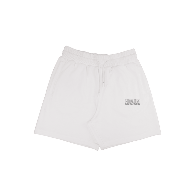 Better Than Yesterday Black logo Terry Shorts - Fitaiim