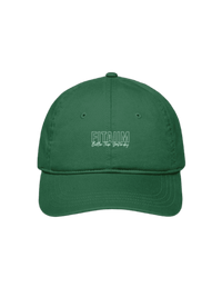Better Than Yesterday Khaki Cap With White Logo - Fitaiim