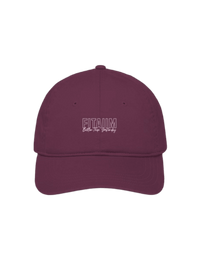 Better Than Yesterday Black Cap With White Logo - Fitaiim