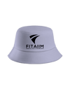 Legacy Bucket Hat Lavender With Black Logo - Fitaiim