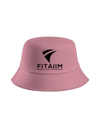 Legacy Bucket Hat Lavender With Black Logo - Fitaiim