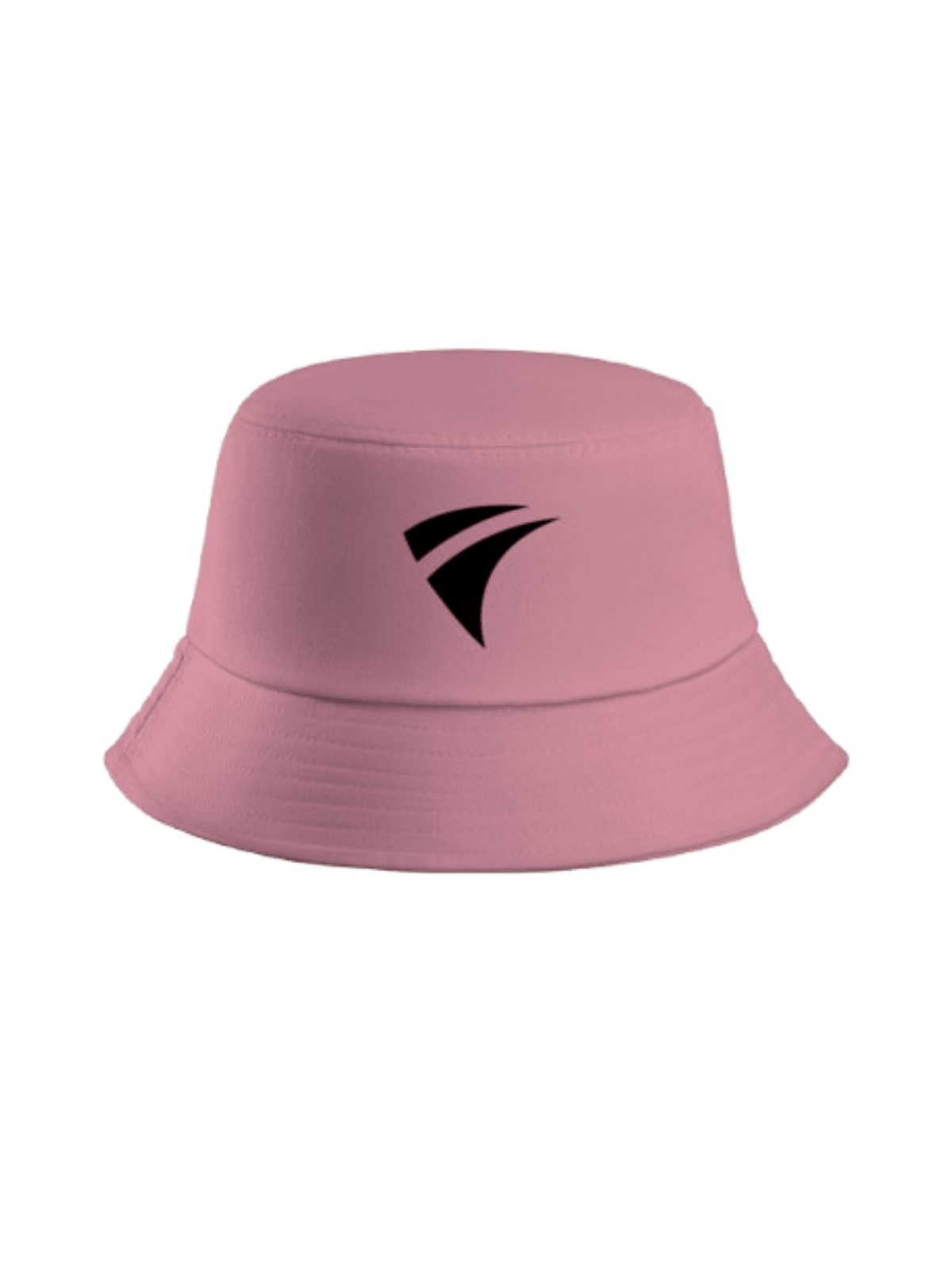 Classic Bucket Hat Pink With Black Logo - Fitaiim