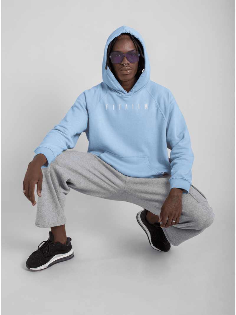 Essential Hoodie Baby Blue - Fitaiim