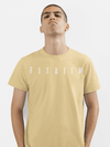 Essential Supima T-Shirt Beige - Fitaiim