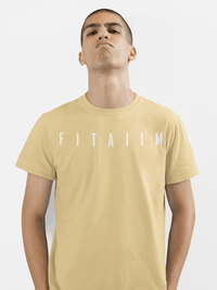 Essential Supima T-Shirt Beige - Fitaiim