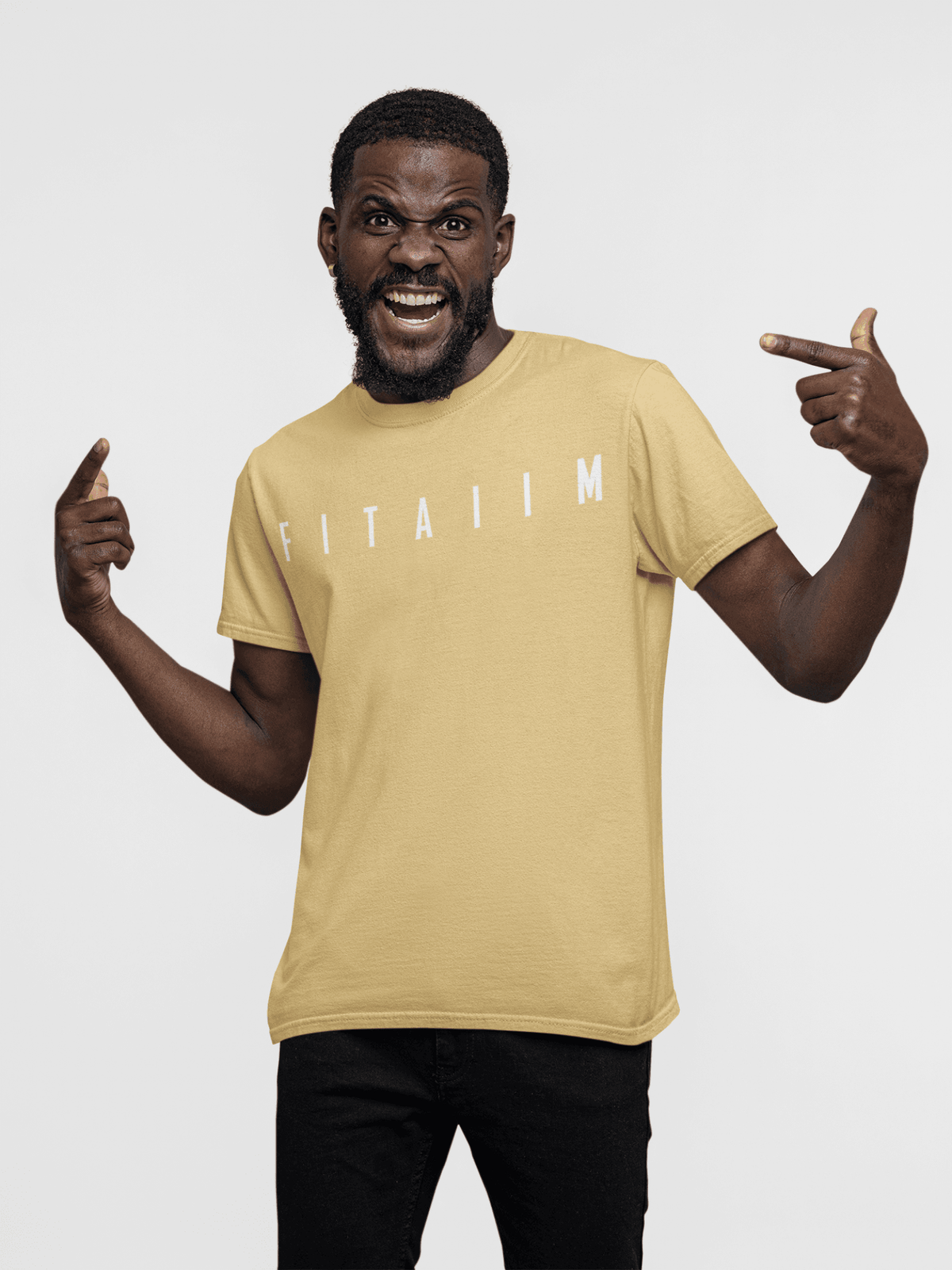 Essential T-Shirt Beige - Fitaiim