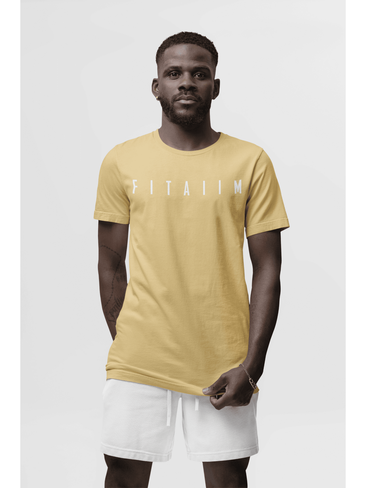 Essential T-Shirt Beige - Fitaiim