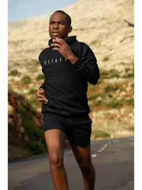 Essential Hoodie Black - Fitaiim