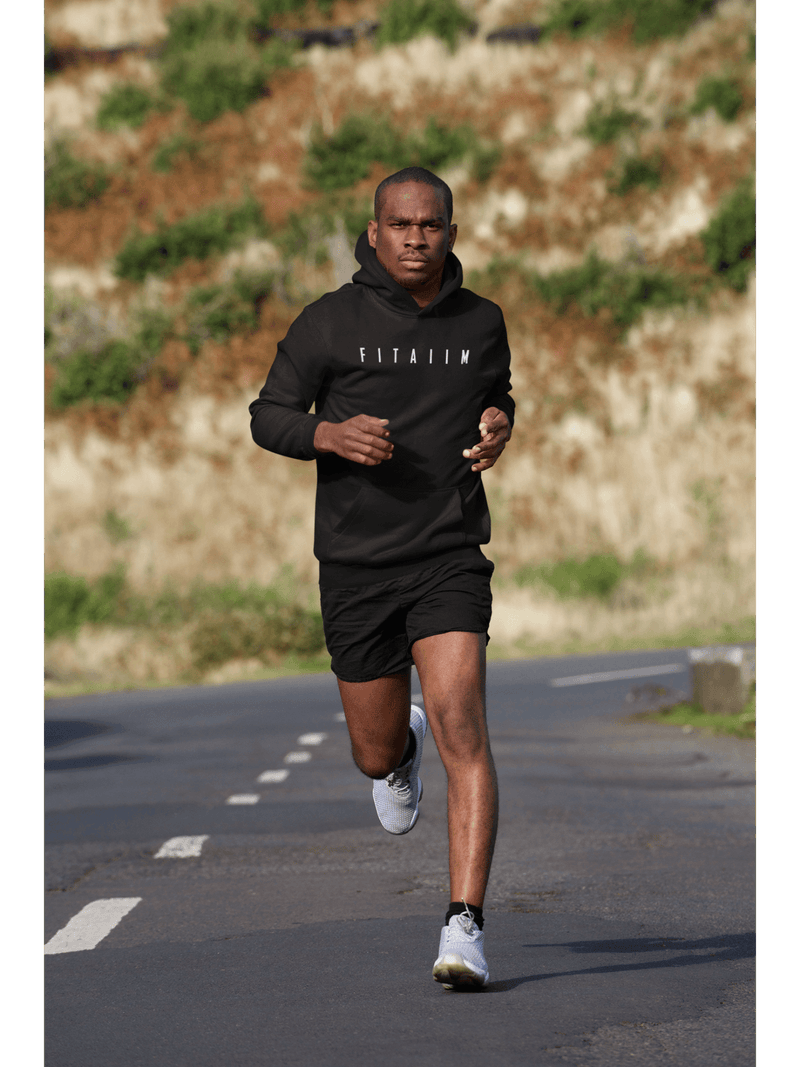 Essential Hoodie Black - Fitaiim