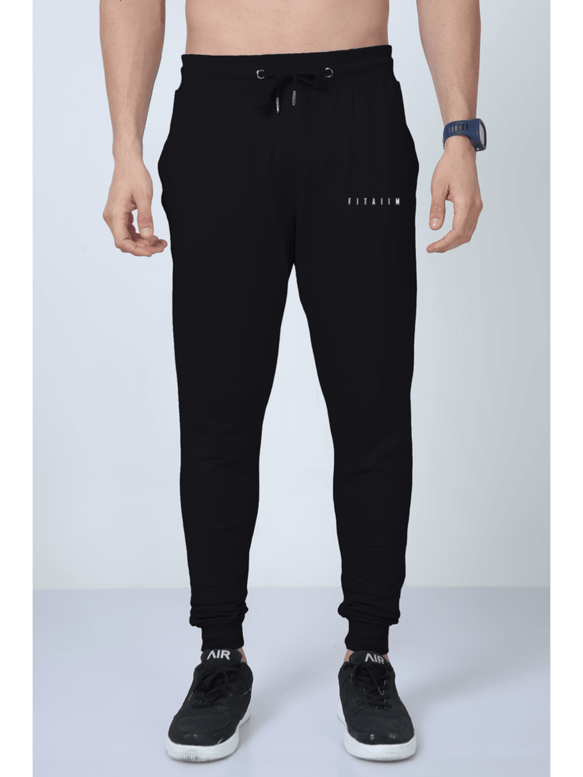 Essential Men Jogger Black - Fitaiim