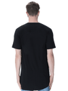 Essential Longline Curved T-Shirt Black - Fitaiim
