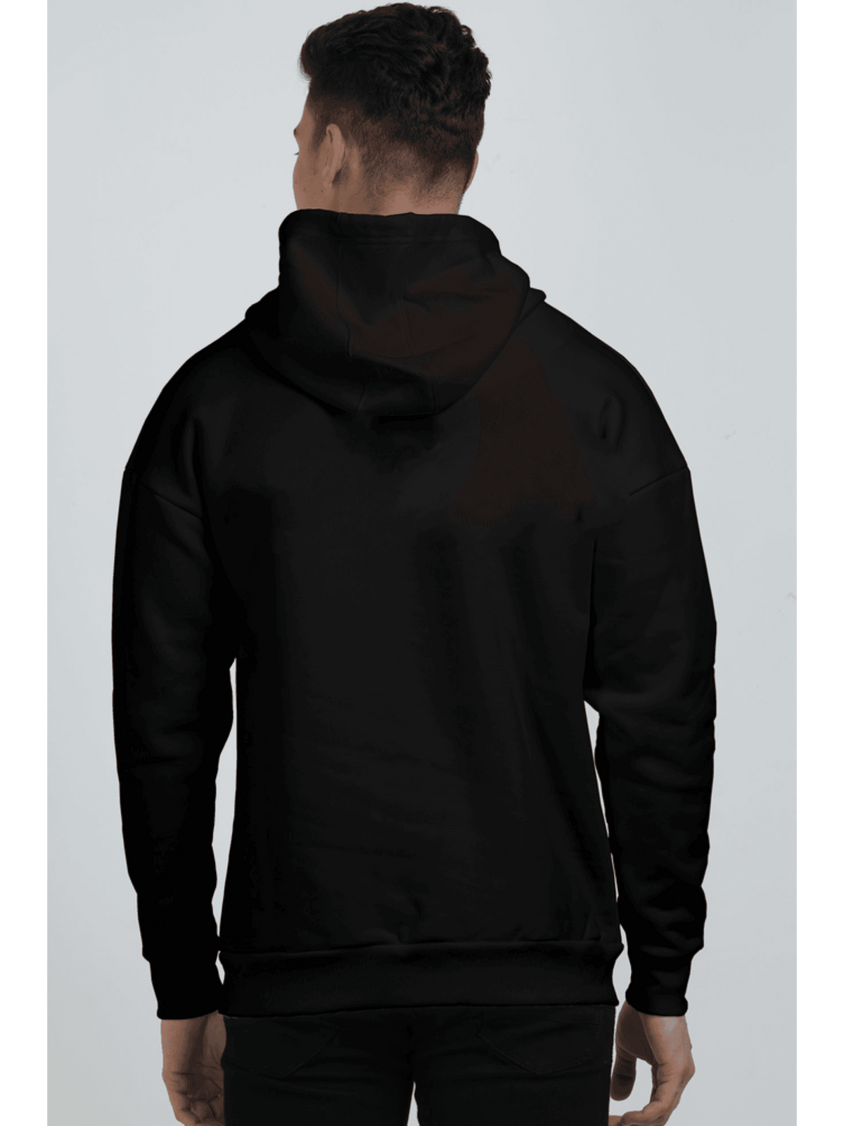 Essential Oversized Hoodie Sweatshirt Black - Fitaiim