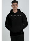 Essential Oversized Hoodie Sweatshirt Black - Fitaiim