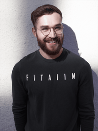 Essential Oversized Sweatshirt Black - Fitaiim