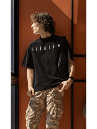 Essential Oversized T-Shirt Black - Fitaiim