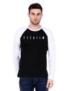 Essential Raglan Full Sleeve T-Shirt Black - Fitaiim
