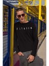 Essential Round Neck Full Sleeve T-Shirt Black - Fitaiim