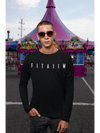 Essential Round Neck Full Sleeve T-Shirt Black - Fitaiim