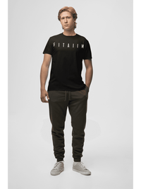 Essential Supima T-Shirt Black - Fitaiim