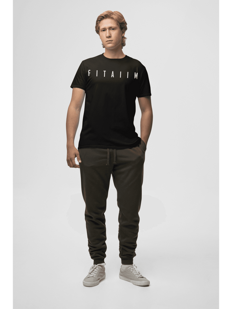 Essential Supima T-Shirt Black - Fitaiim