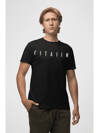 Essential Supima T-Shirt Black - Fitaiim
