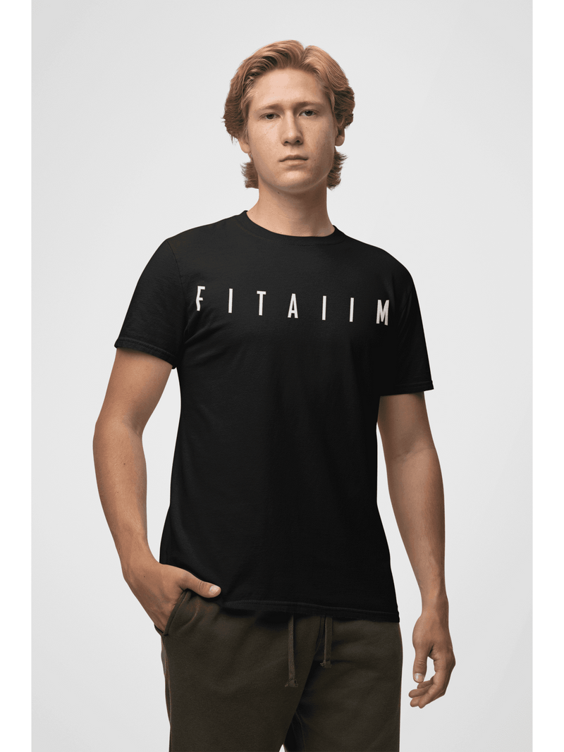 Essential Supima T-Shirt Black - Fitaiim