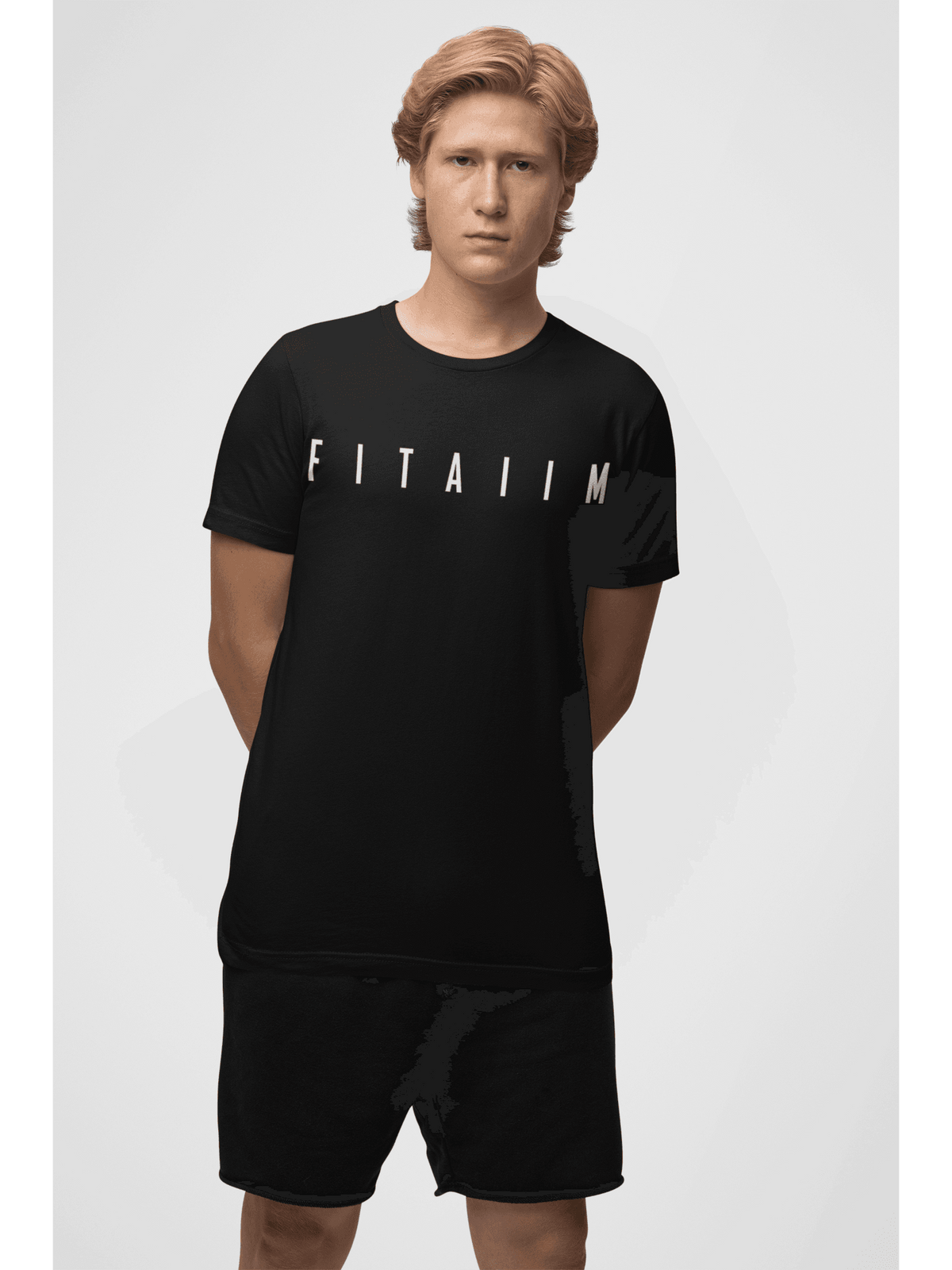 Essential Supima T-Shirt Black - Fitaiim
