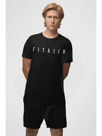 Essential Supima T-Shirt Black - Fitaiim