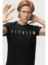 Essential Supima T-Shirt Black - Fitaiim