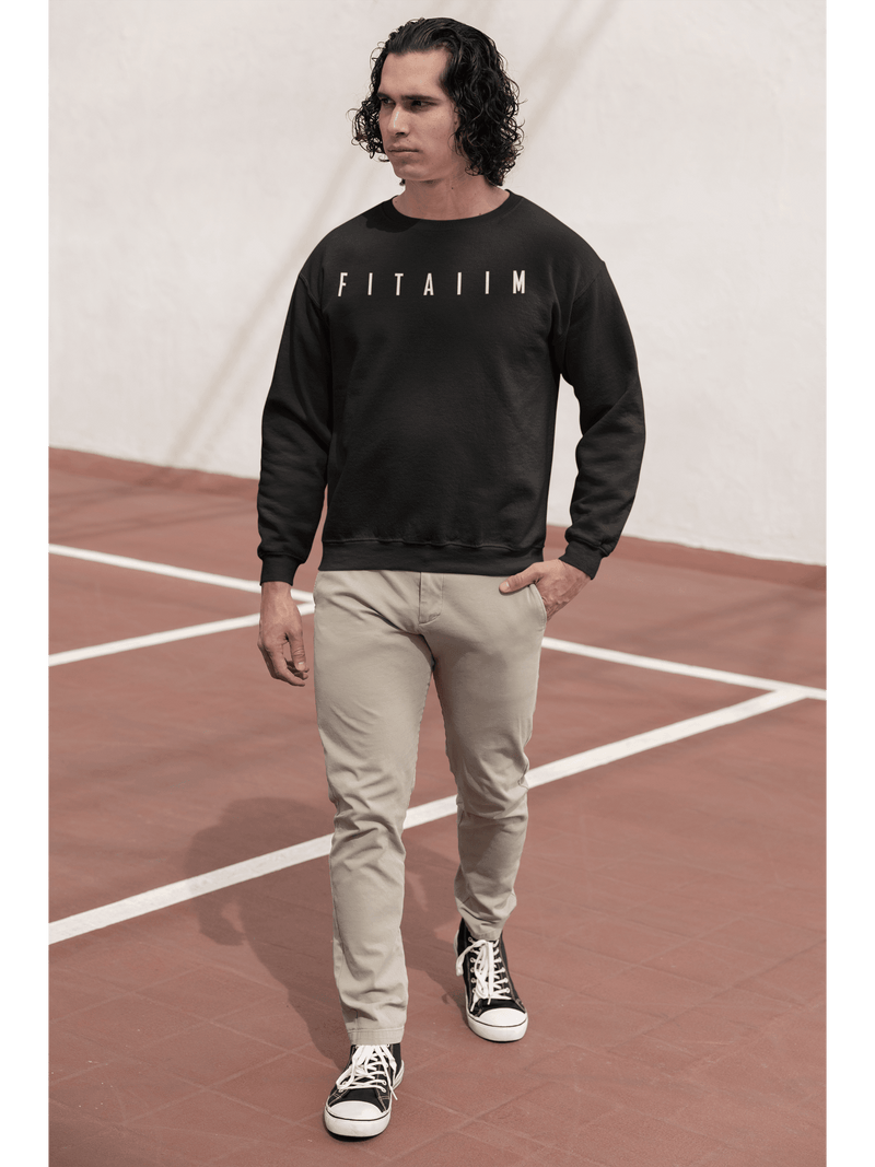 Essential Sweatshirt Black - Fitaiim