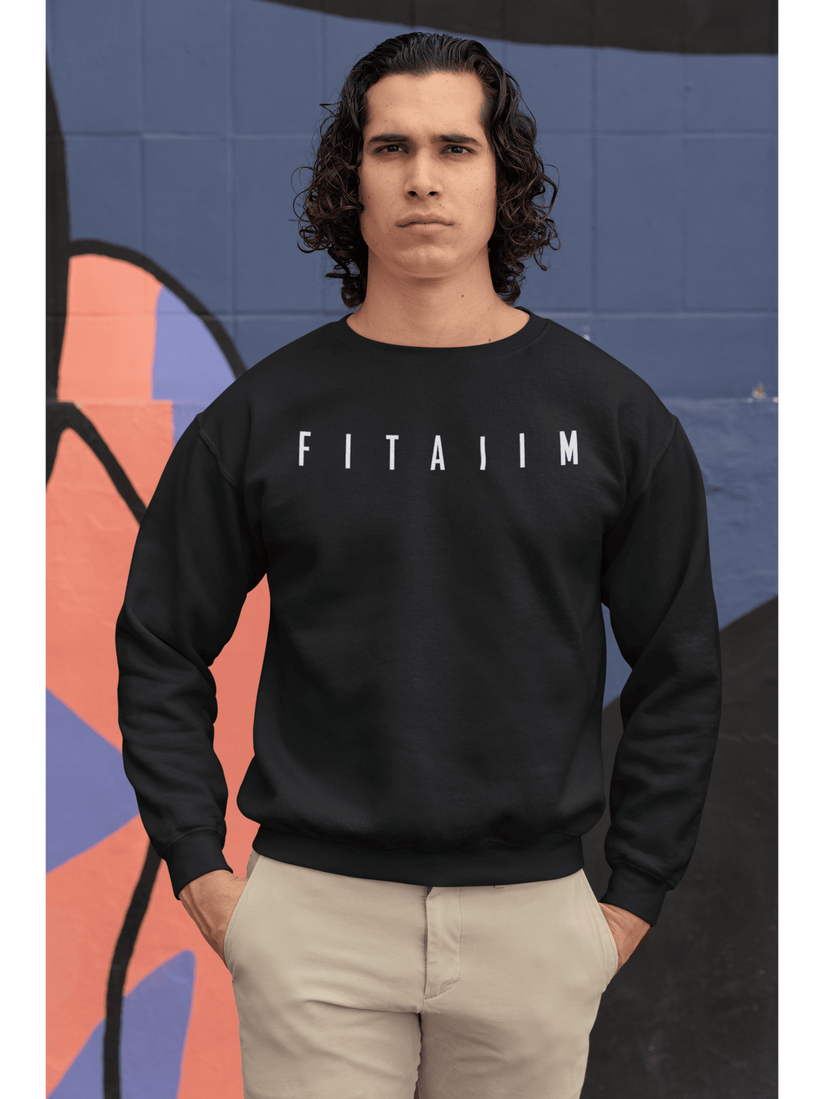 Essential Sweatshirt Black - Fitaiim