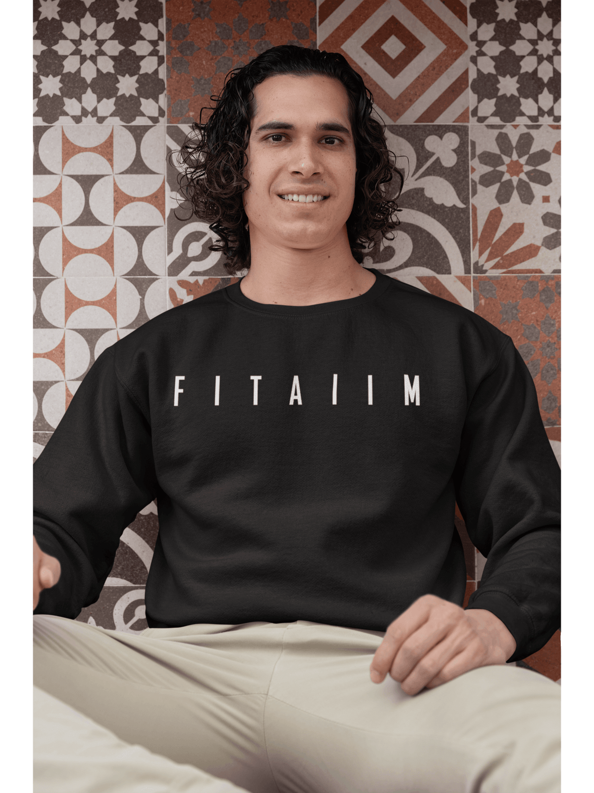 Essential Sweatshirt Black - Fitaiim