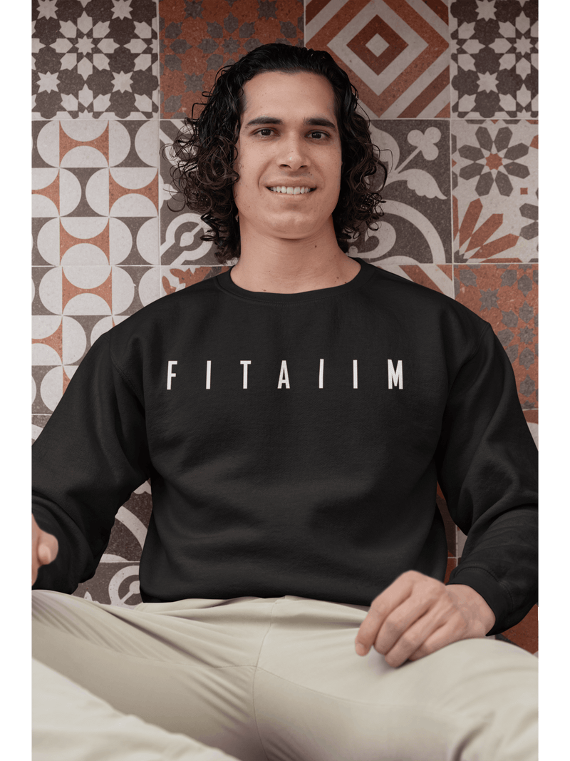 Essential Sweatshirt Black - Fitaiim