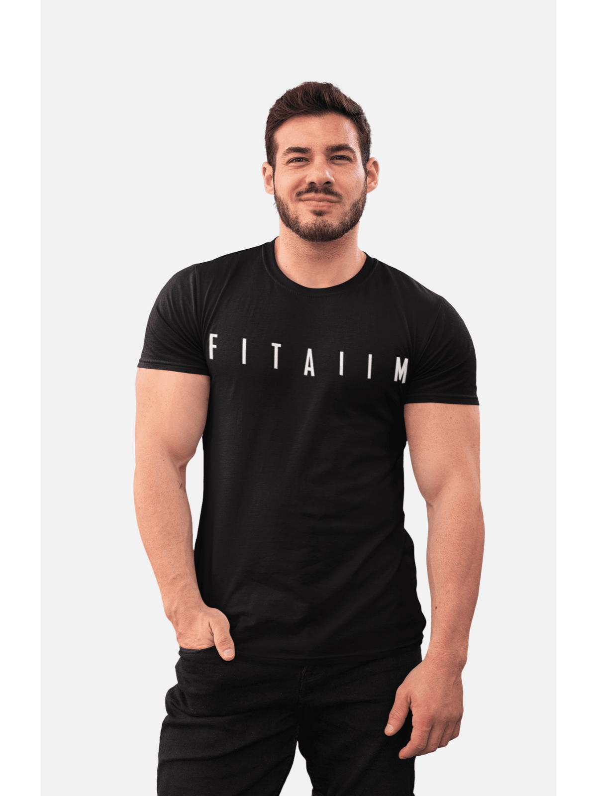 Essential T-Shirt Black - Fitaiim