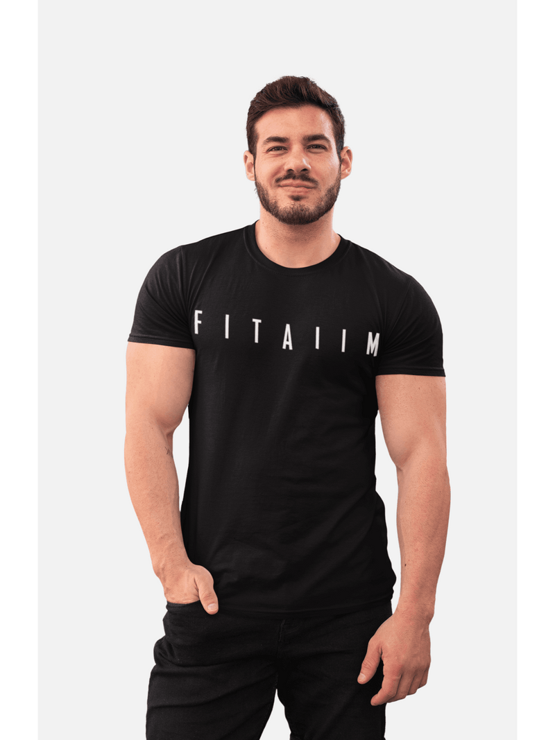 Essential T-Shirt Black - Fitaiim