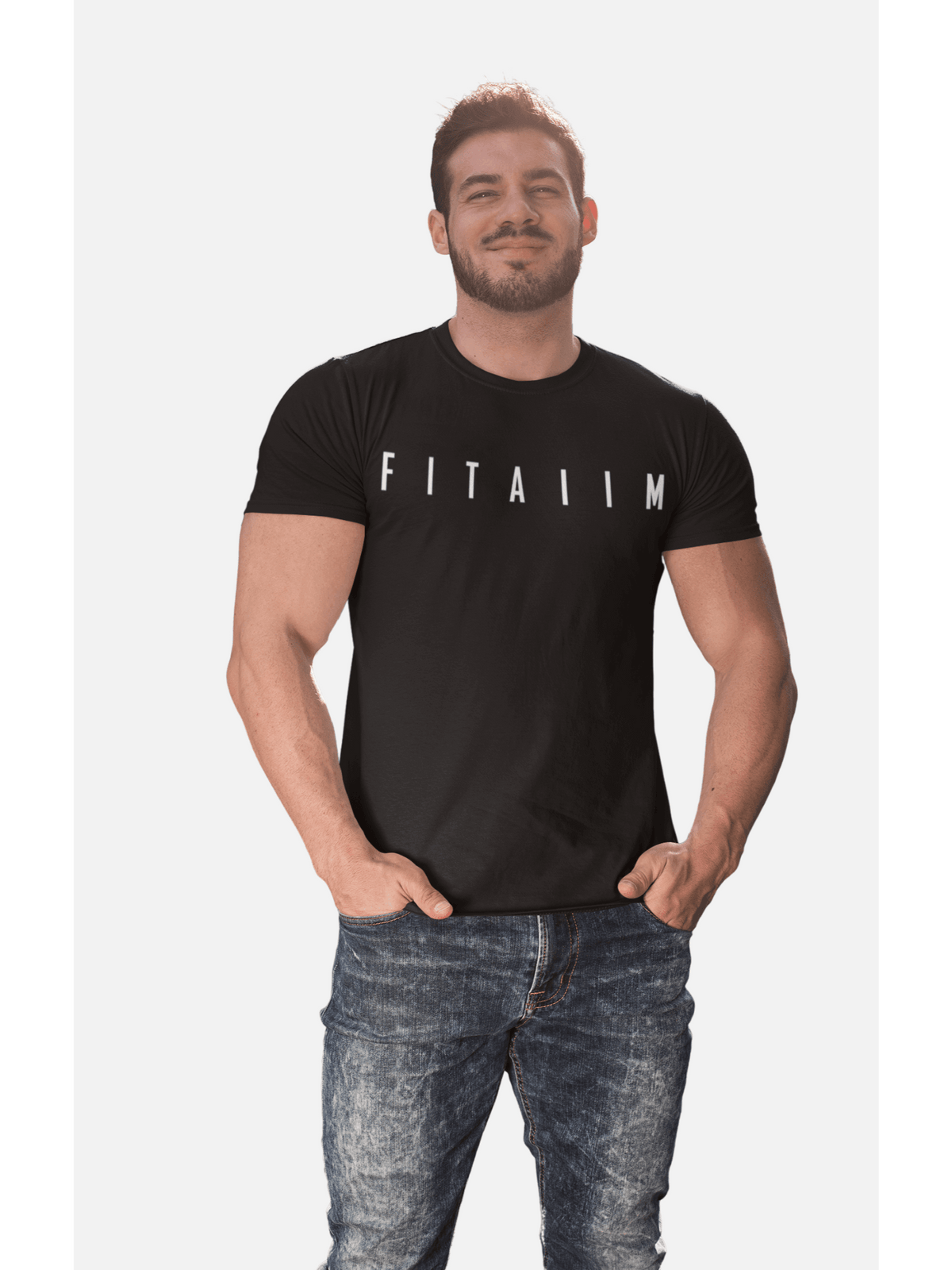 Essential T-Shirt Black - Fitaiim