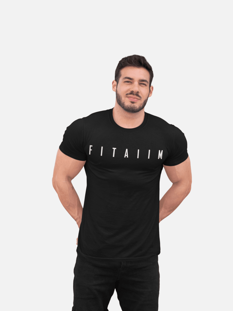 Essential T-Shirt Black - Fitaiim