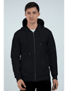 Essential Zip Hoodie Black - Fitaiim