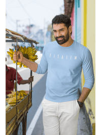 Essential Sweatshirt Baby Blue - Fitaiim