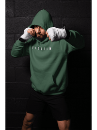 Essential Hoodie Bottle Green - Fitaiim